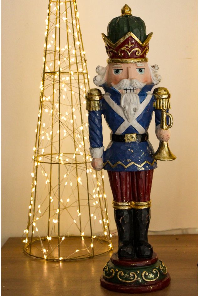 Soldado de Chumbo Luxo Azul Natal -2-